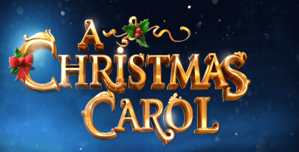 An Image of a Christmas Carol Online Slot Logo