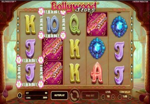 Bollywood Story online slot in-game