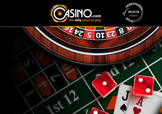 Image of Casino.com home page