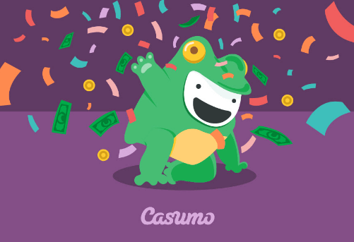 Image of casumo casino super lucky frog winner