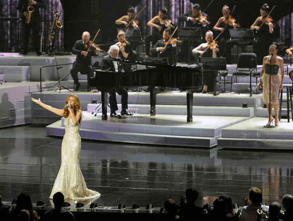 Image of Celine Dion at The Colosseum 