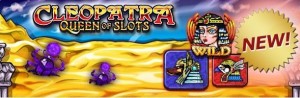 Cleopatra Queen of Slots Online Slot logo