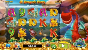 A Dragon's Story online slot gameplay