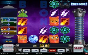 Energoonz online slot in-game