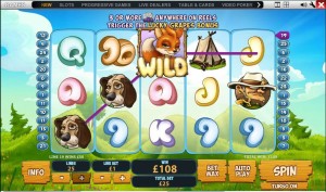 Foxy Fortunes online slot in-game