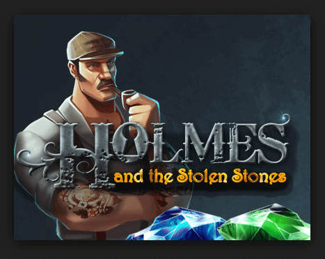 Image of Holmes and the Stolen Stones Slot logo