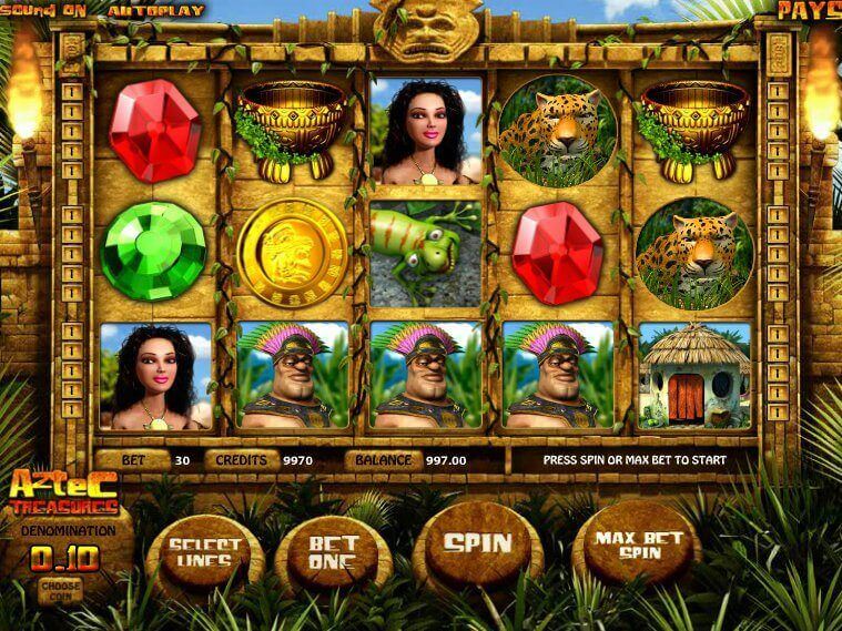 Image of Aztec Treasure Online Slot 
