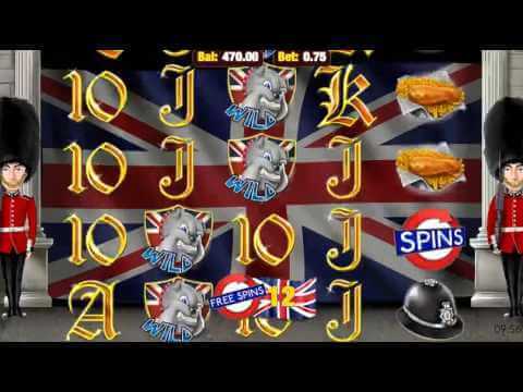 Image of Best of British Online Slot Game Play