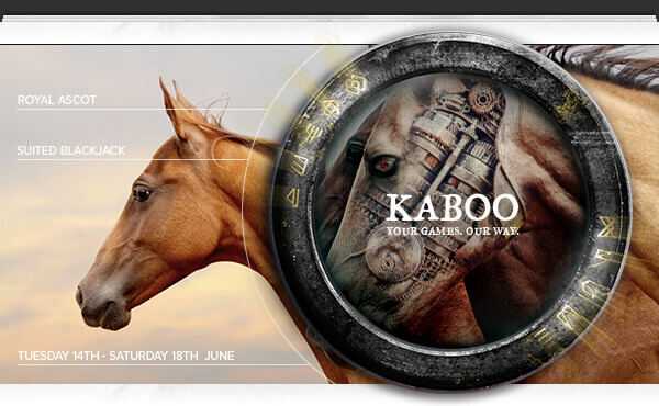 Image of Kaboo Online Casino Royal Ascot Promotional Banner