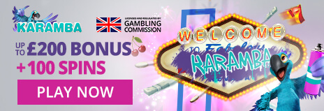 Image of Karamba Casino Bonus and free spin offer
