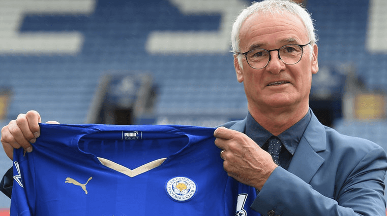 Image of Leicester City Manager Claudio Renieri