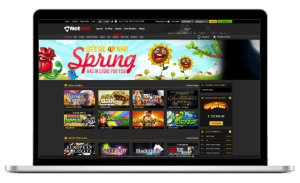 NetBet Online Casino Laptop Mockup