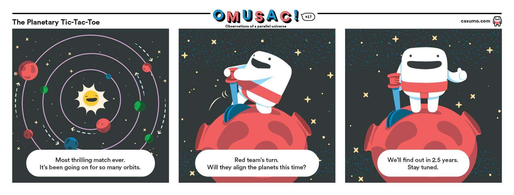 Image of omusac comic strip