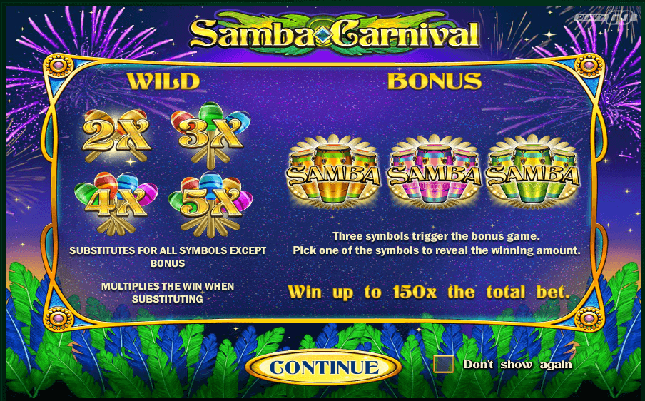 Image of Samba Carnival Online Slot