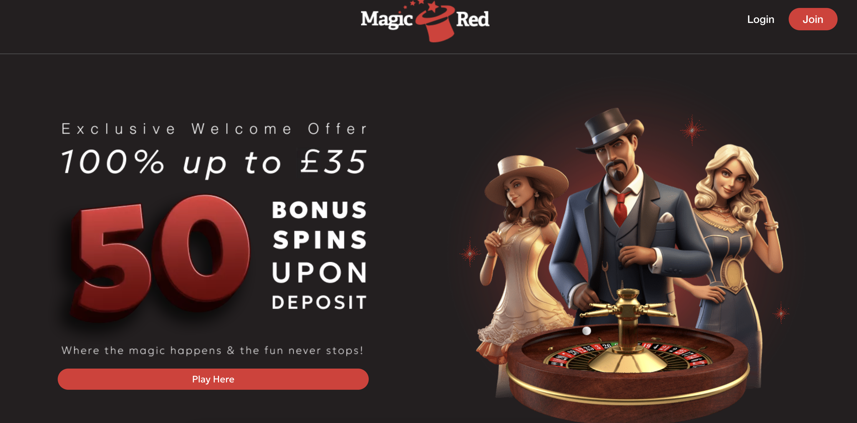 magic red bonus code