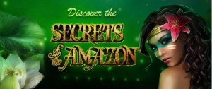 Secrets of the Amazon online slot logo