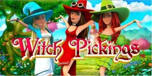 Witch Pickings online slot logo