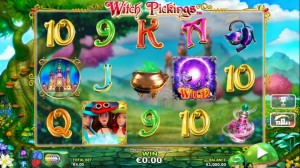 Witch Pickings online slot in game