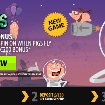 bgo Casino Launch Their New When Pigs Fly Casino Welcome Bonus