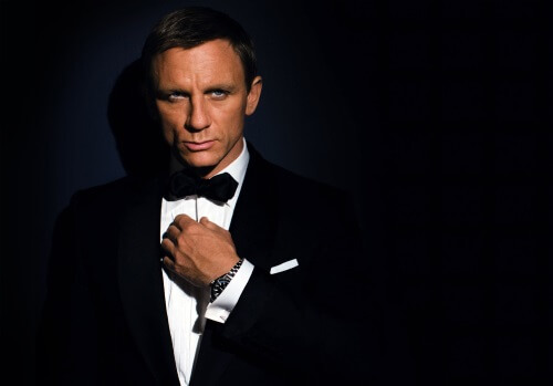 Daniel Craig as 007 James Bond