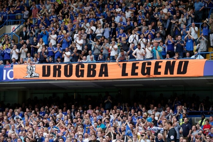 An image of a banner of Drogba 