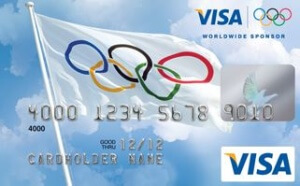 image of visa and olympics