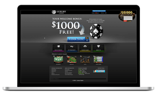  luxury online casino review