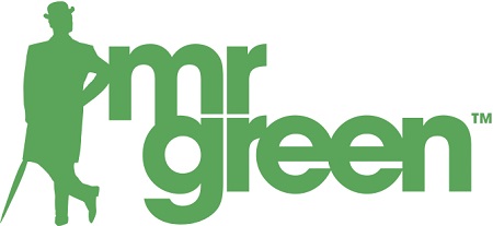 The Mr Green casino logo on a white background