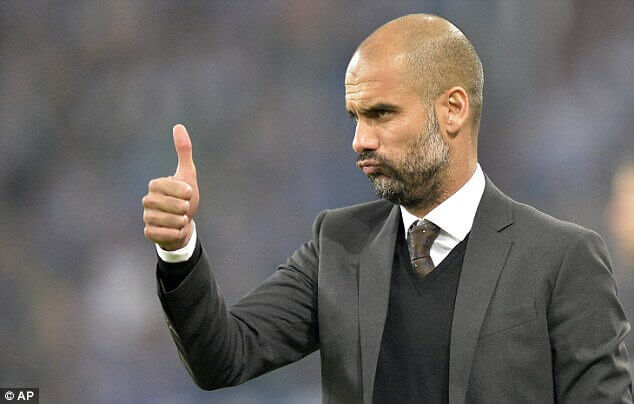 Image of Bayern Munich Coach Pep Guardiola