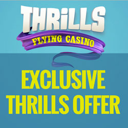 Feel The Freedom With Thrills Casino This Tuesday!